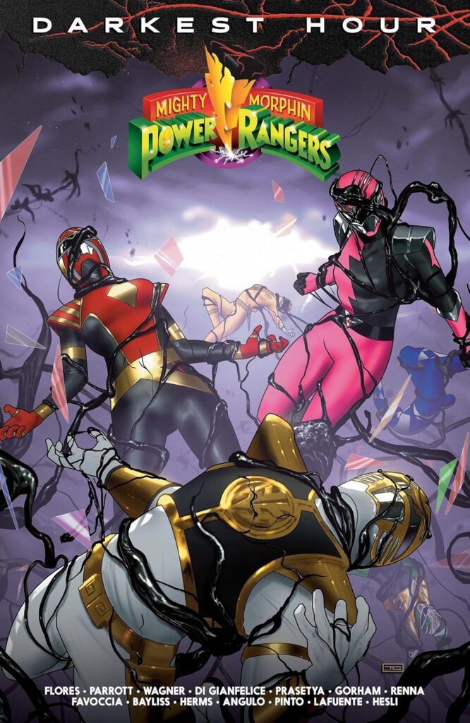 Mighty Morphin Power Rangers: Darkest Hour
By Melissa Flores (Writer), Simona Di Gianfelice, Marco Renna (Artists) 
Publisher Imprint: BOOM! Studios
On Sale 13th October 2026
ISBN: 979-8892159906