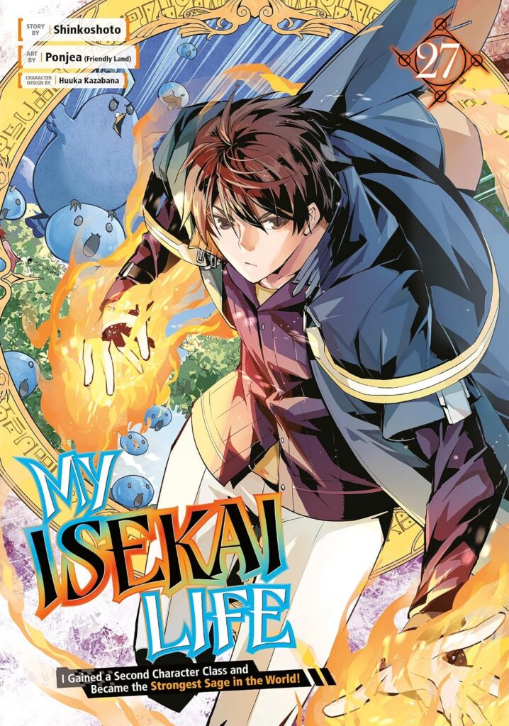 My Isekai Life 27: I Gained a Second Character Class and Became the Strongest Sage in the World!
By Shinkoshoto (Author), Ponjea (Friendly Land) (Author), Huuka Kazabana (Other Contributor)
Publisher Imprint: Square Enix Manga
On Sale 13th October 2026
ISBN: 978-1646099214
