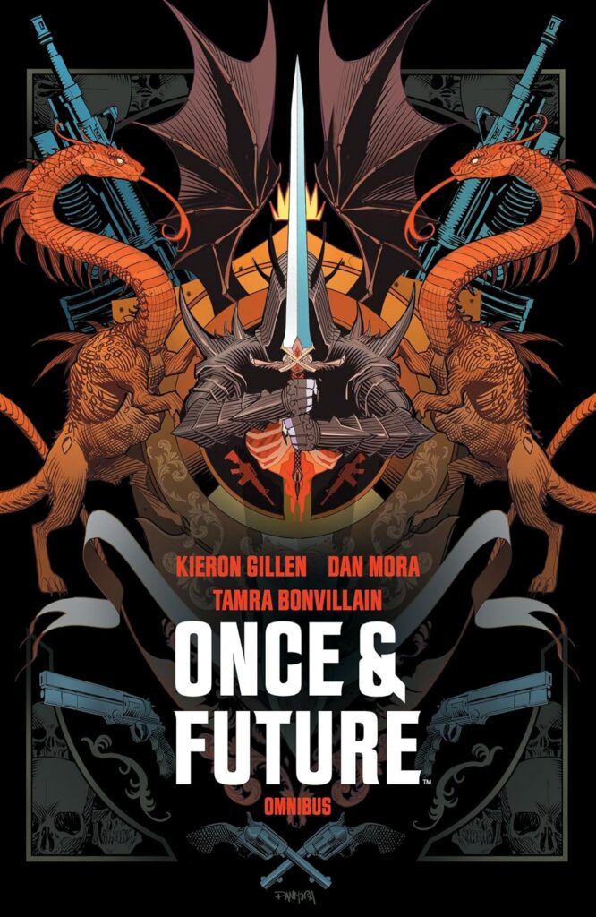 Once & Future Omnibus
By Kieron Gillen (Writer), Dan Mora (Artist) 
Publisher Imprint: BOOM! Studios
Publication Date: 20th October 2026
ISBN: 979-8892159883