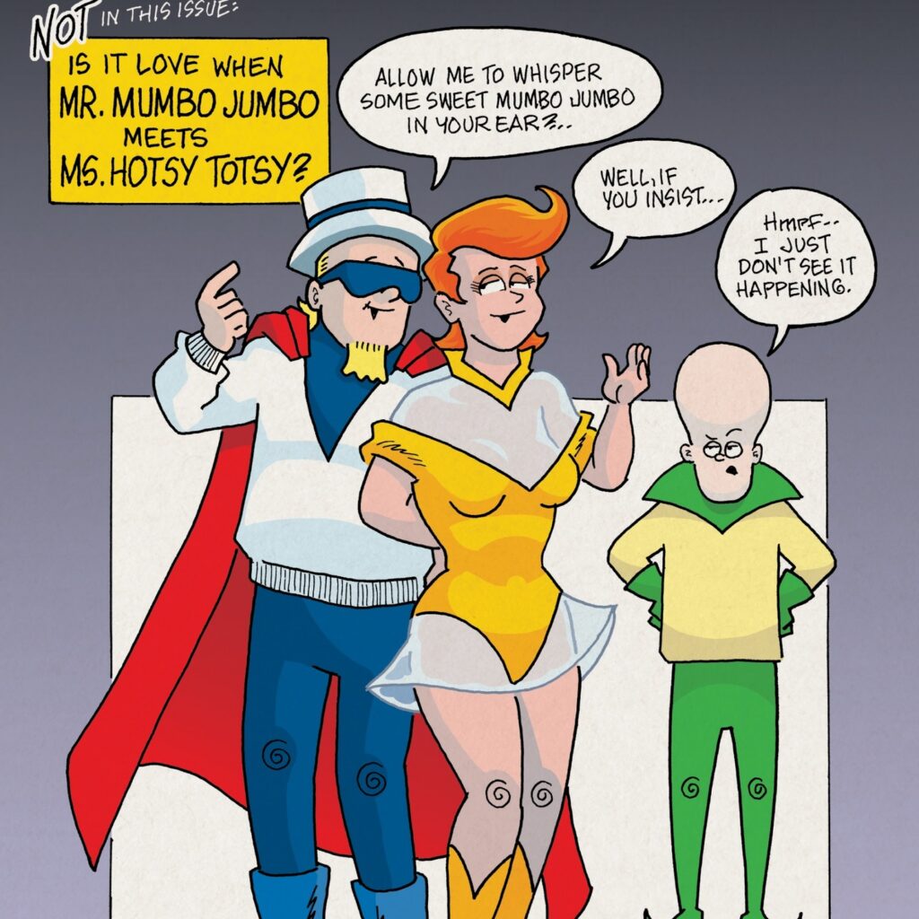Orphan Works Back Cover by Fred Hembeck