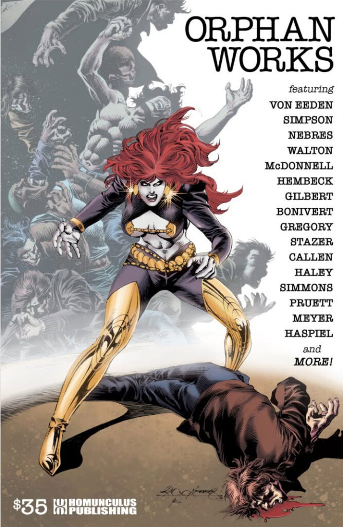 Orphan Works Cover by Rudy Nebres