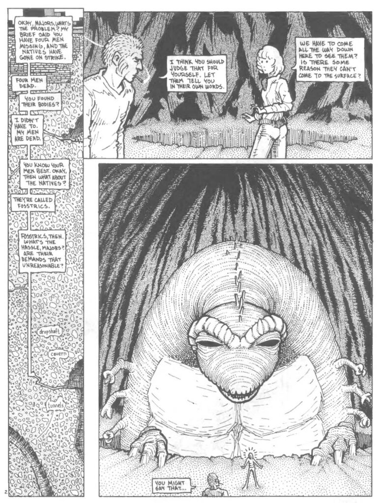 Particle Dreams #1 Sample Art by Matt Howarth
