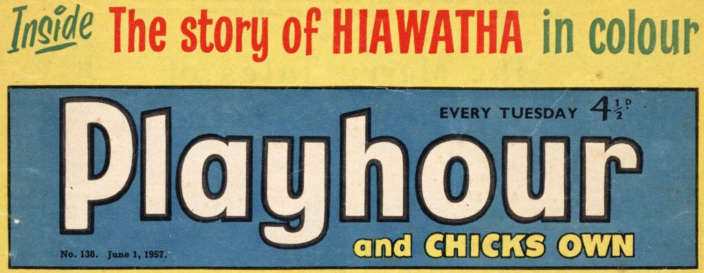 Playhour no. 138 Masthead