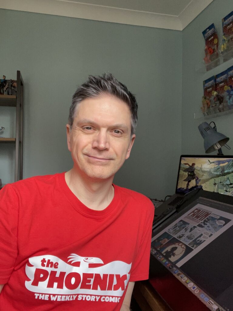 Comic Creator Robert Deas