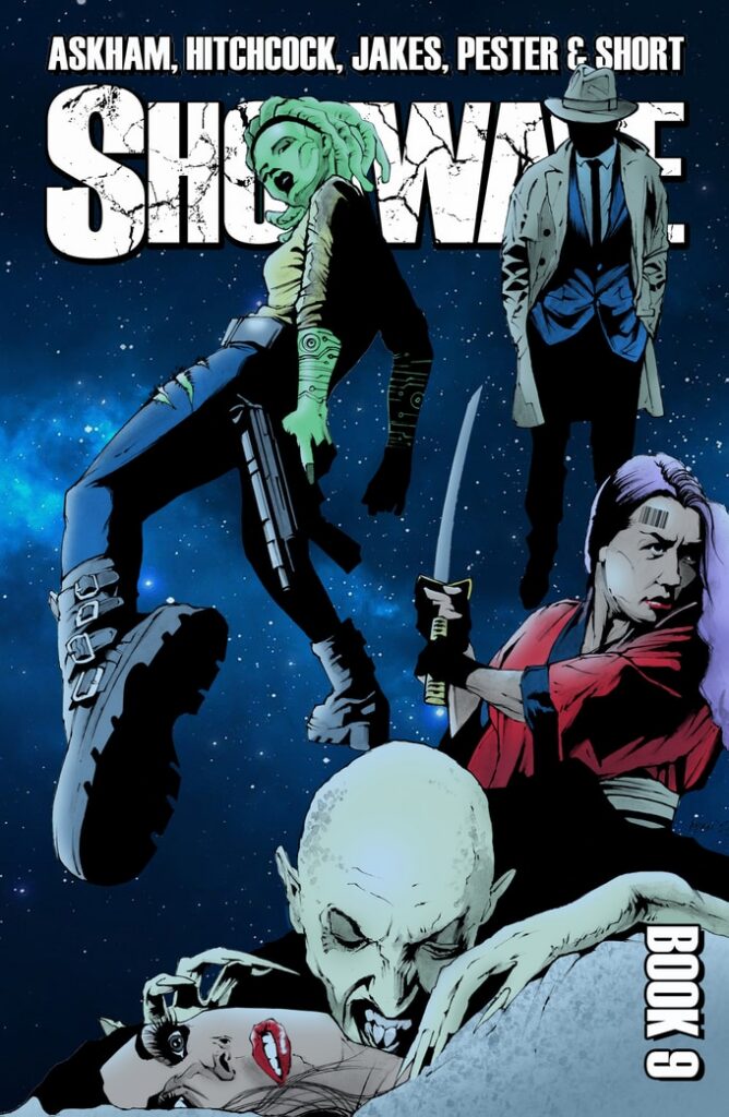 Shokwave Volume 9 (Kult Kreations) - Regular edition cover by Adam Jakes