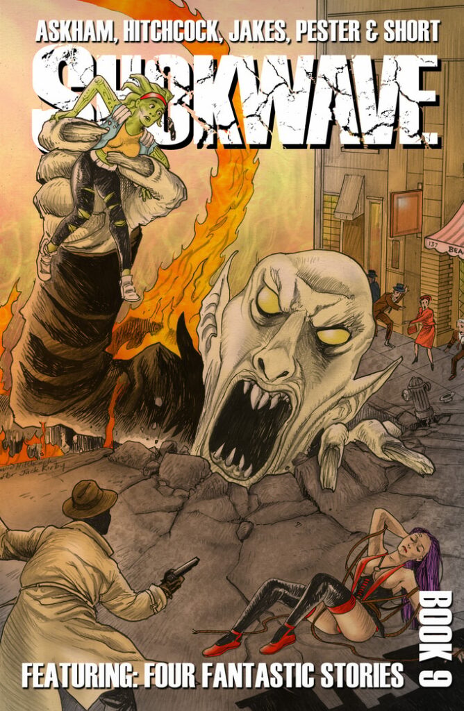 Shokwave Volume 9 (Kult Kreations) - Kickstarter Exclusive cover by David Hitchcock