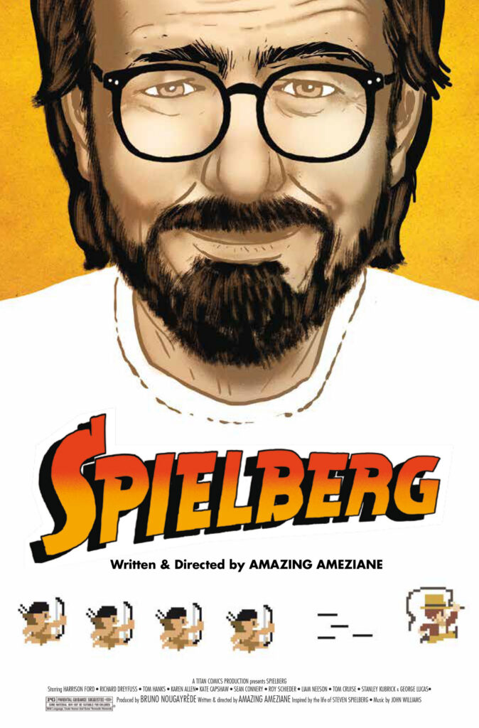 Spielberg
Author/Artist: Amazing Ameziane
Publisher: Titan Comics
On Sale 13th October 2026
ISBN: 978-1806184071