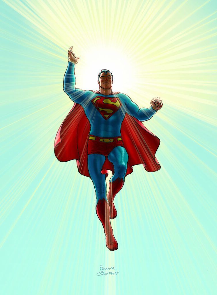 Absolute Superman art by Frank Quitely