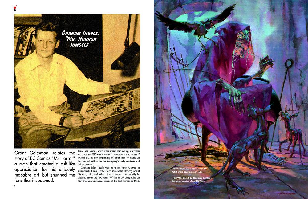 illustrators Special #20, a Halloween Spooktacular - Sample Spread 1