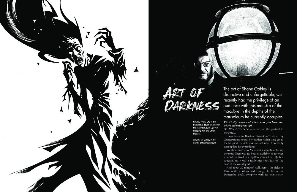 illustrators Special #20, a Halloween Spooktacular - Sample Spread 8