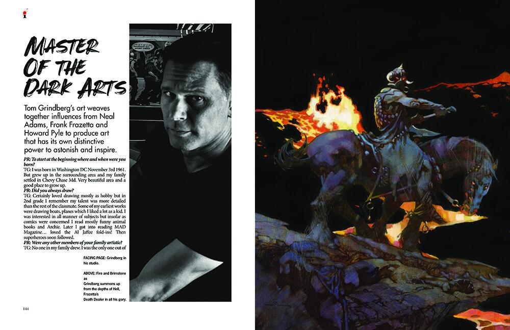 illustrators Special #20, a Halloween Spooktacular - Sample Spread 9
