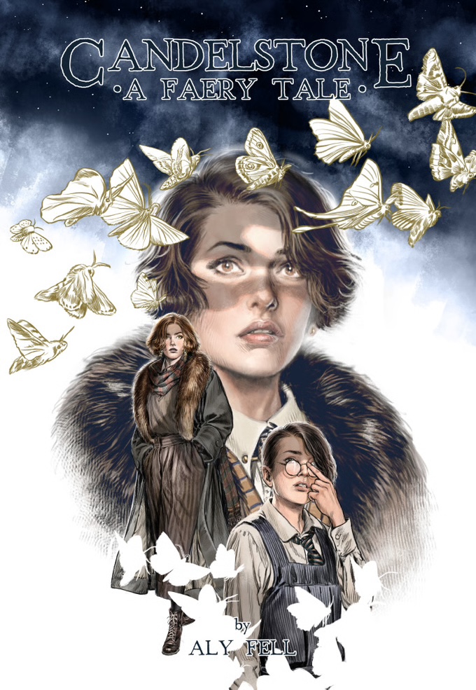 Candelstone: A Faery Tale | An original graphic novel by Aly Fell of magical realism set against the insular world of a 1920's Devon boarding school.